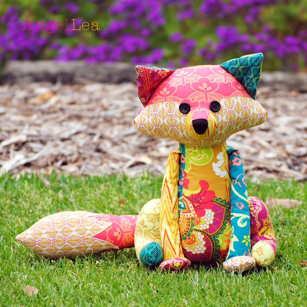 Francie the Fox Sewing Pattern - HARD COPY