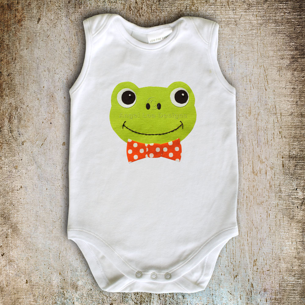 Frog Applique Template