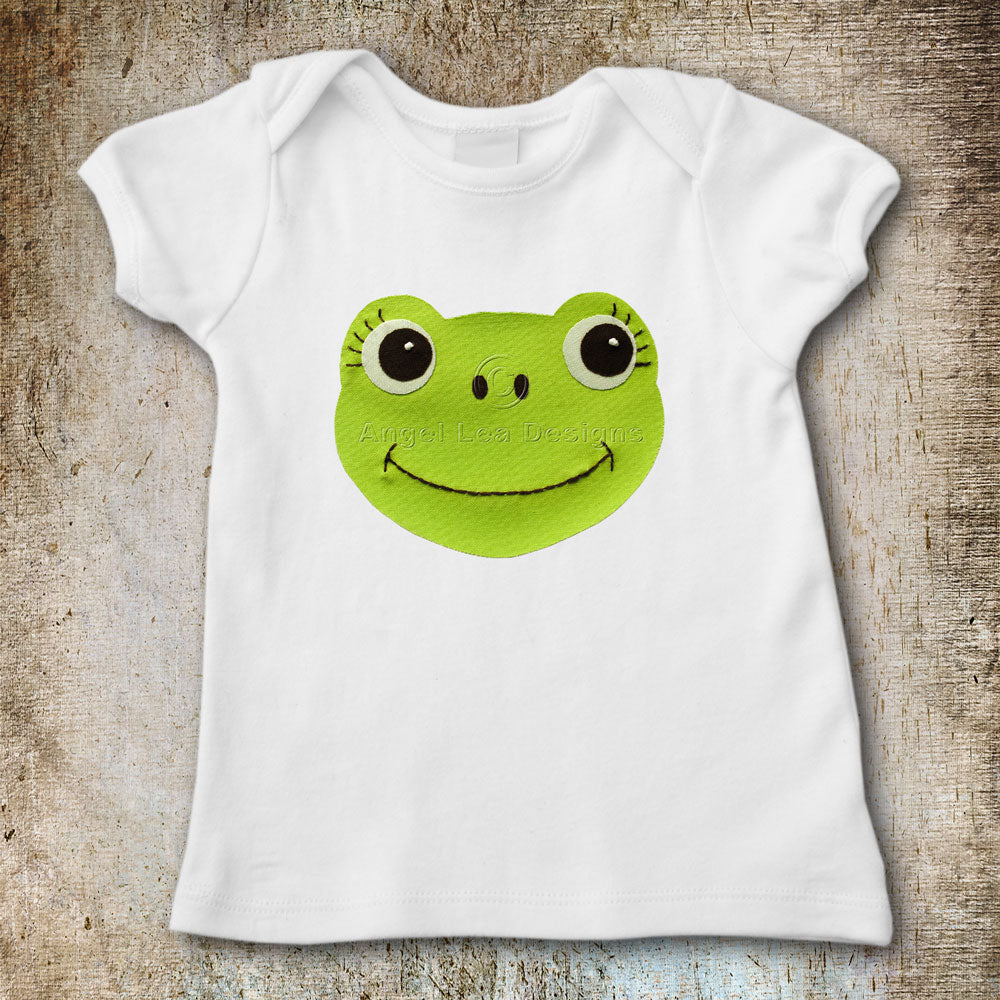 Frog Applique Template