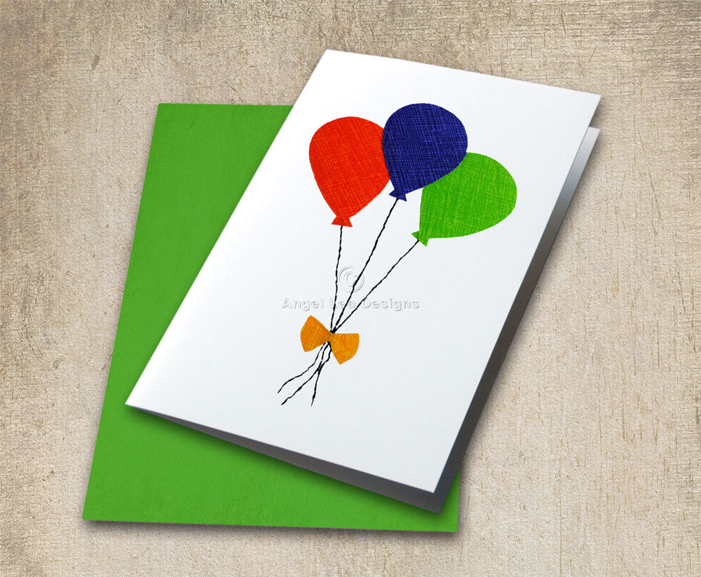 Balloons Applique Template