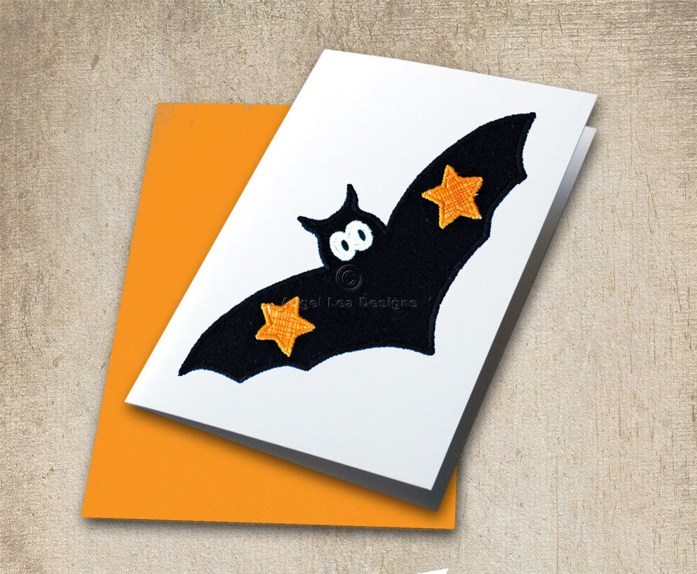 Bat Applique Template