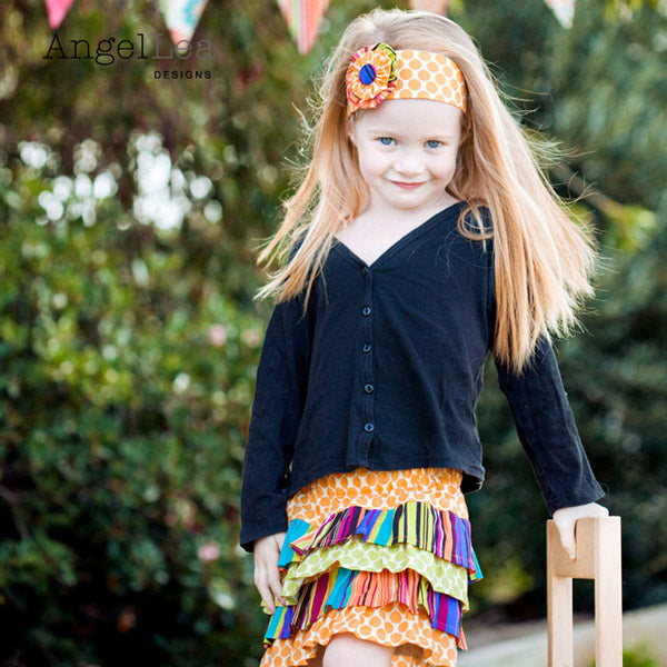 Funky Flower Headband Sewing Pattern - HARD COPY