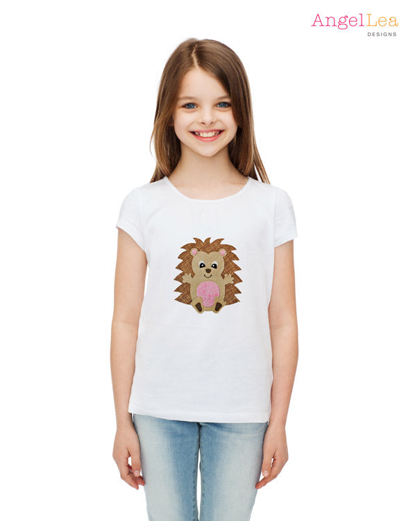 Hedgehog Applique Template