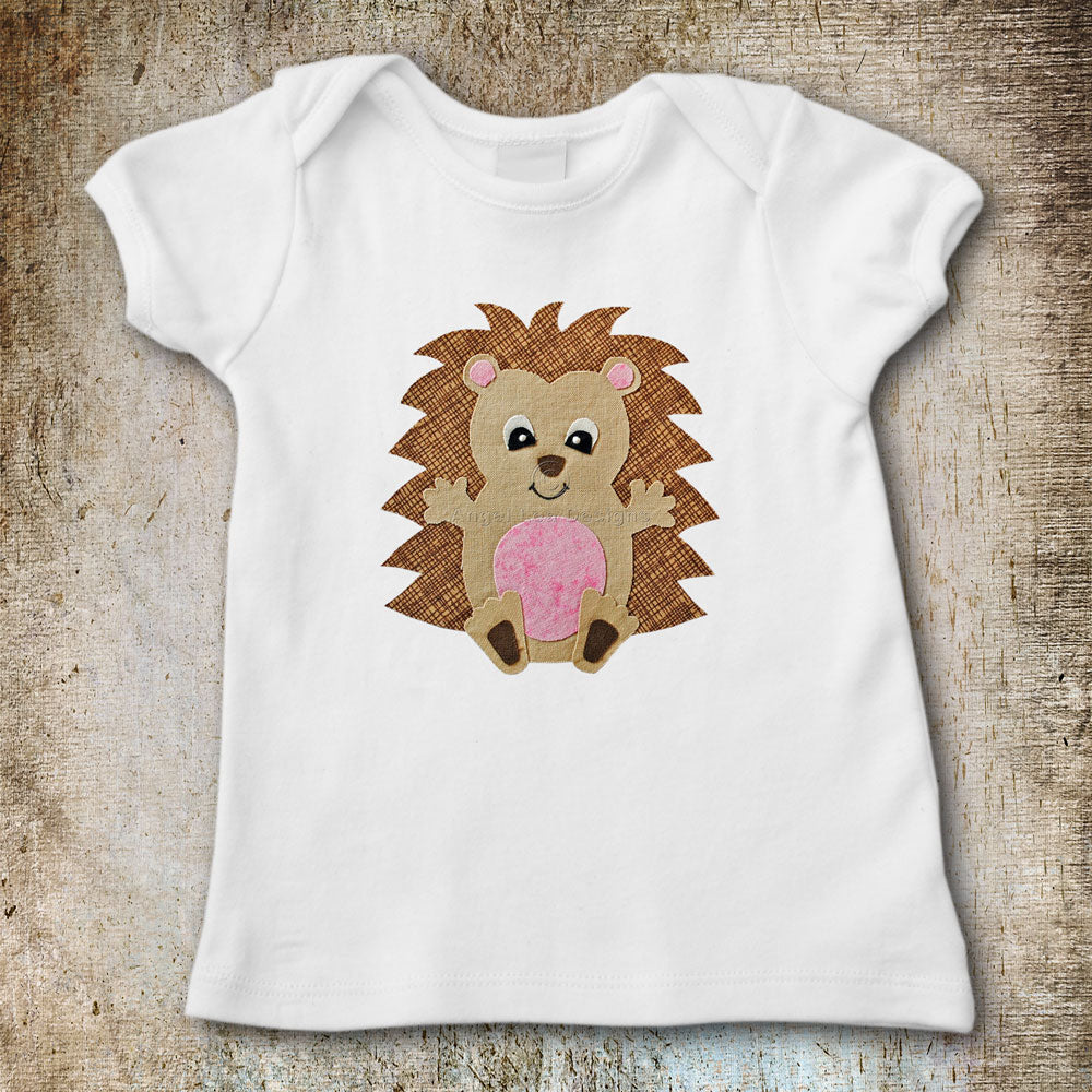 Hedgehog Applique Template