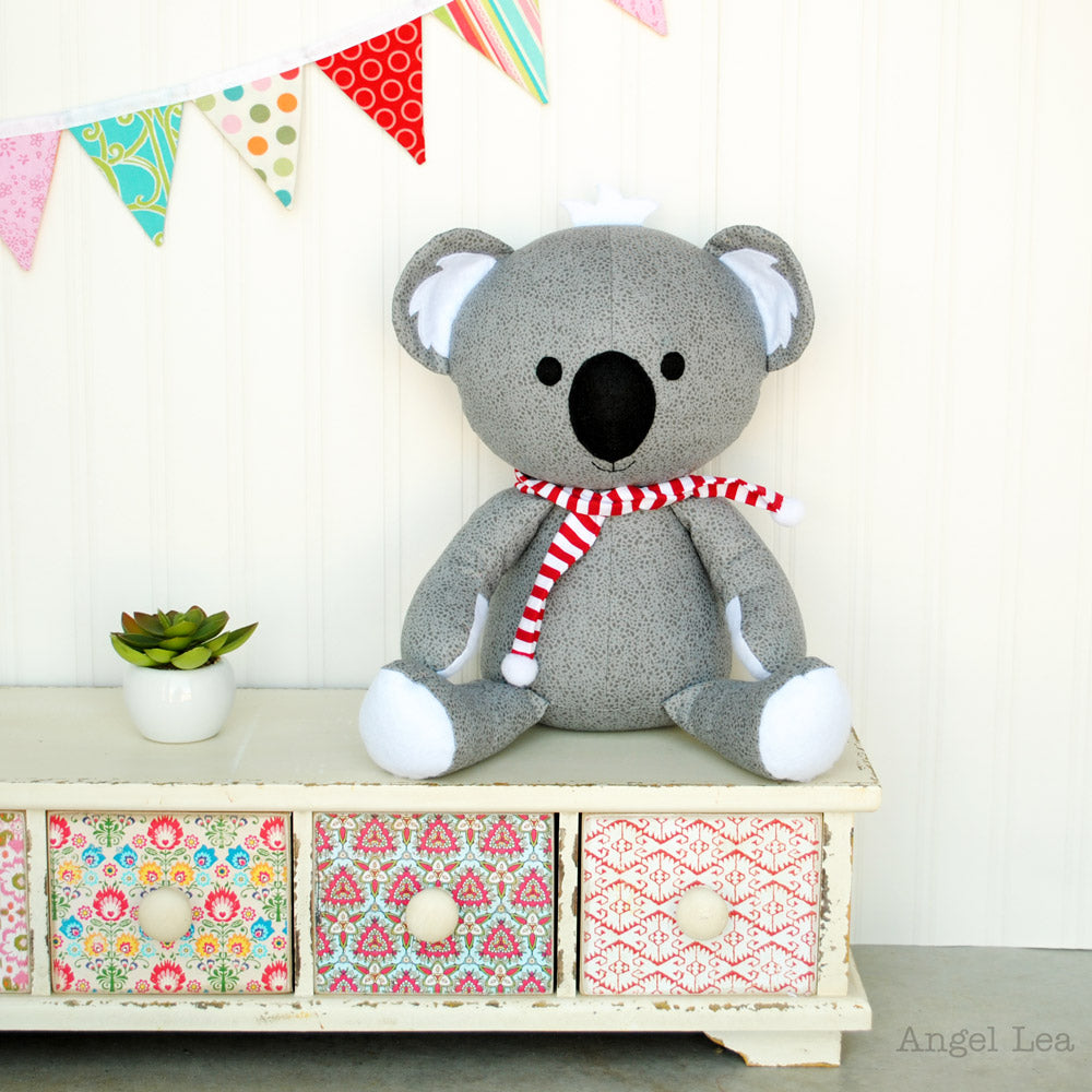 Blinky Belle Koala PDF Sewing Pattern