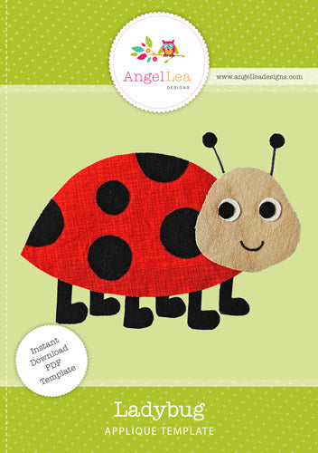 Ladybug Applique Template