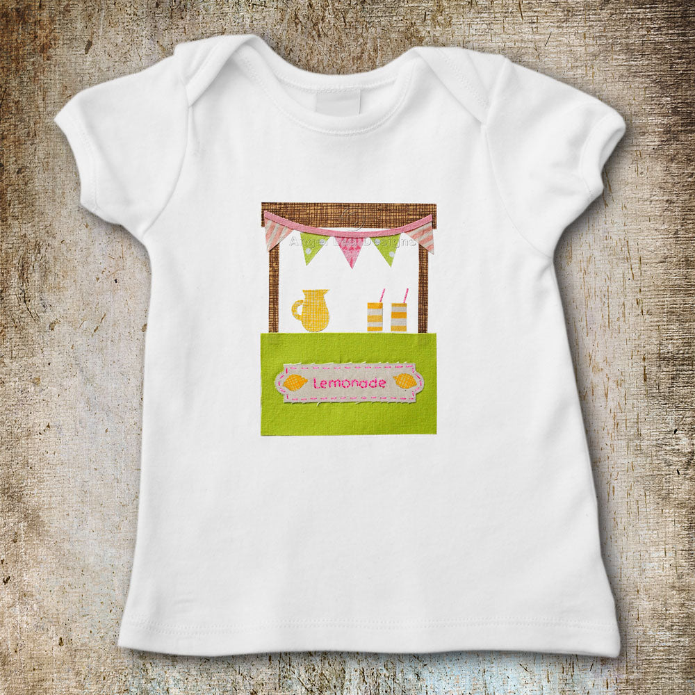 Lemonade Stand Applique Template