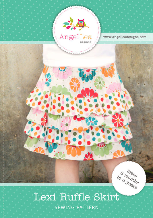 Lexi Ruffle Skirt PDF Sewing Pattern