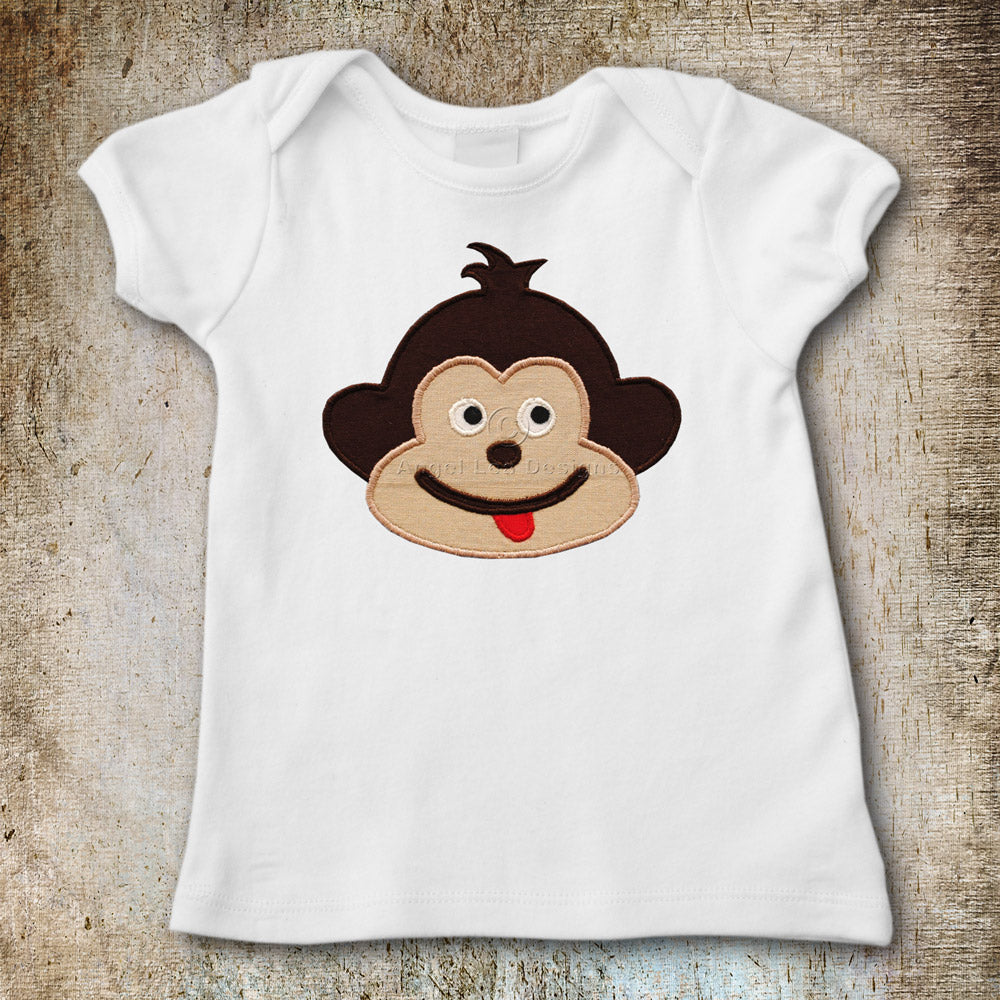 Monkey Applique Template