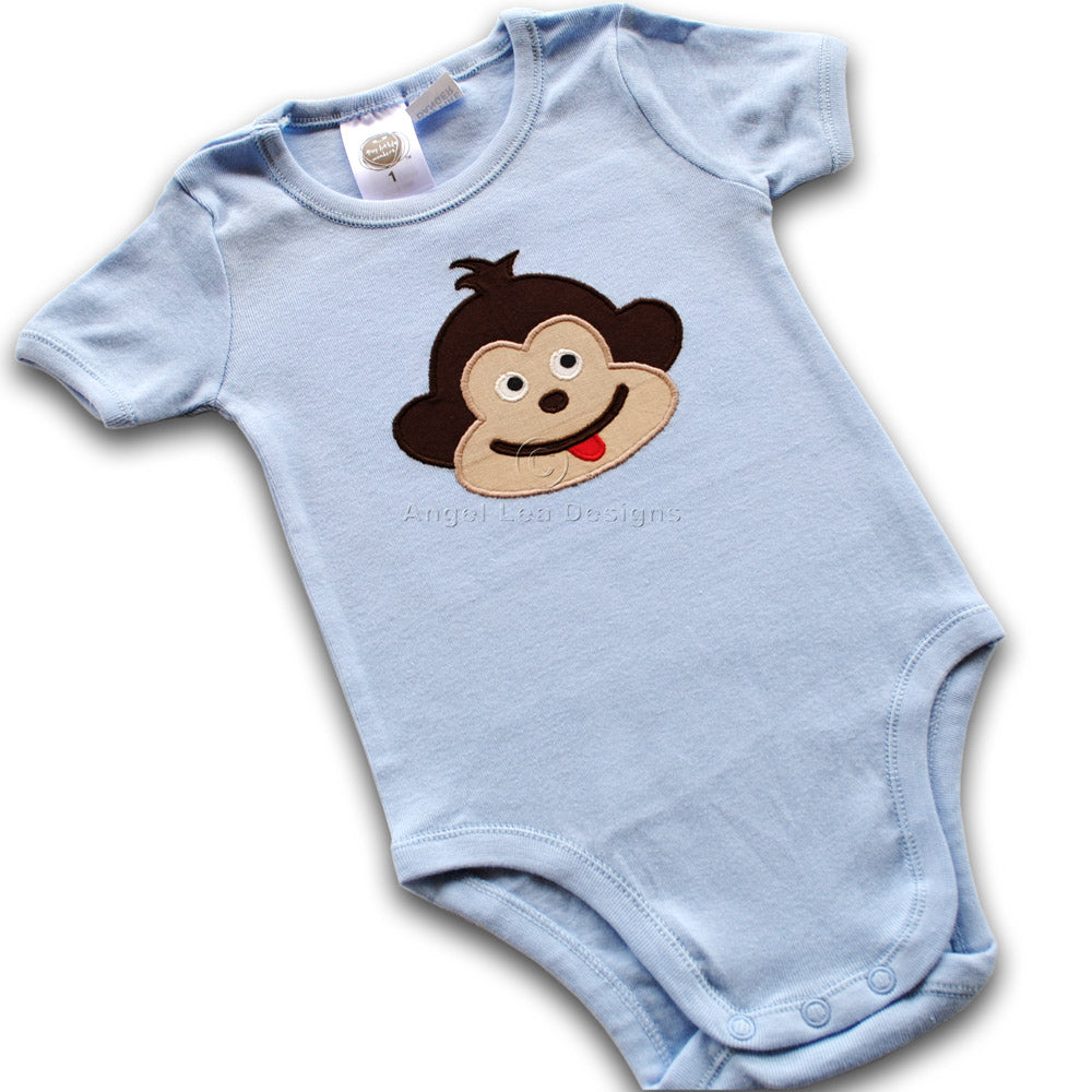 Monkey Applique Template