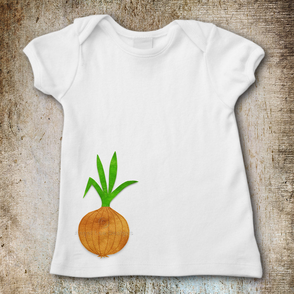 Onion Applique Template