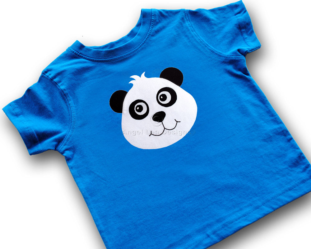 Panda Applique Template