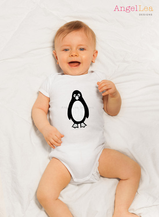 Penguin Applique Template