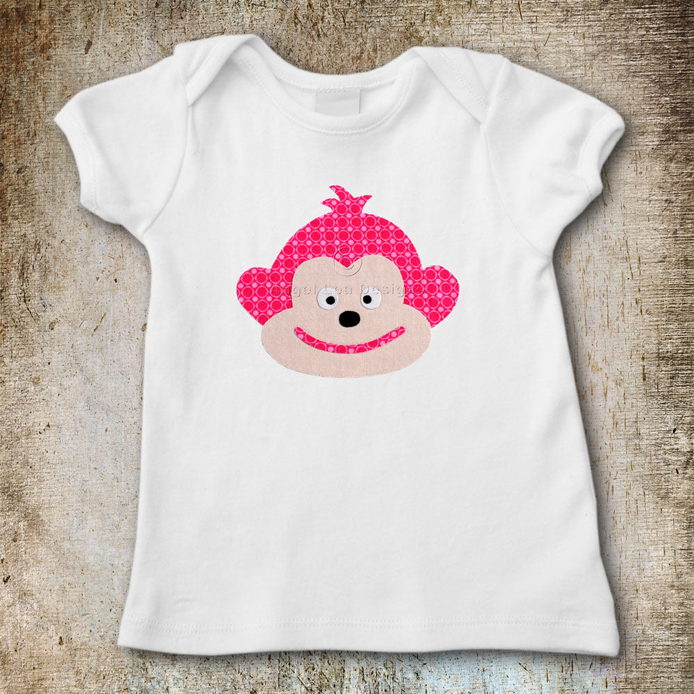 Monkey Applique Template