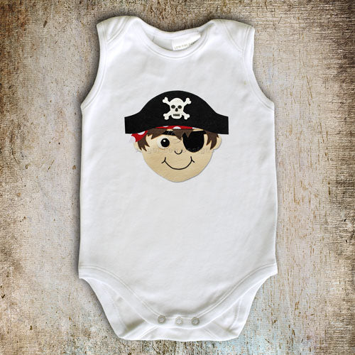 Pirate Applique Template