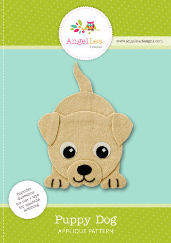 Puppy Dog Applique Template