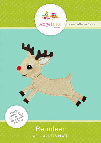 Reindeer Applique Template