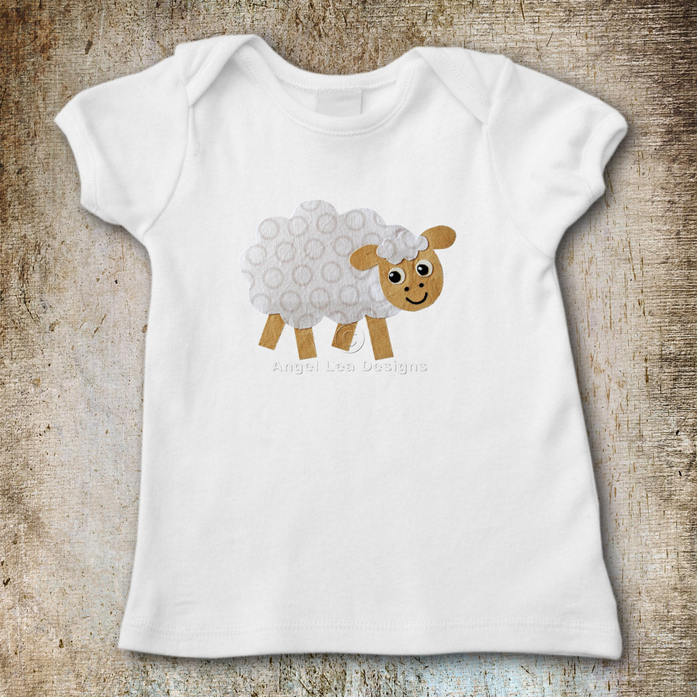 Sheep Applique Template