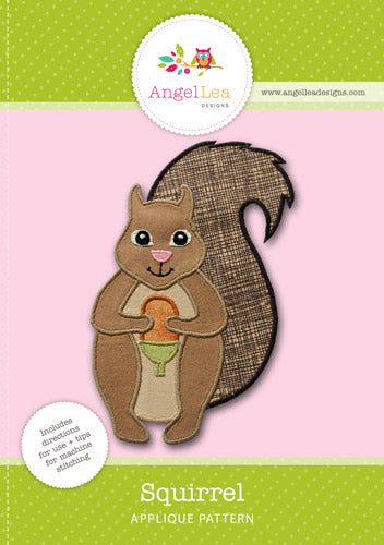 Squirrel Applique Template