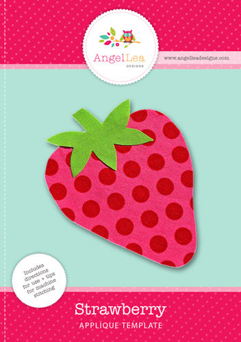 Strawberry Applique Template