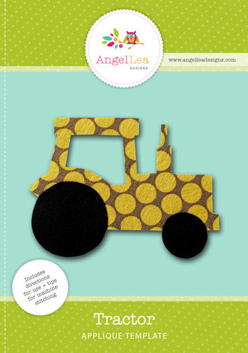 Tractor Applique Template