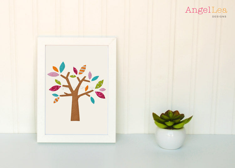 Tree Applique Template