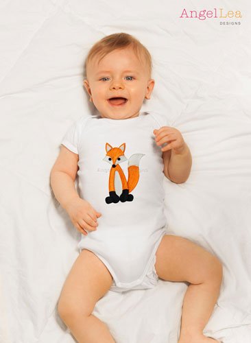 Fox Applique Template