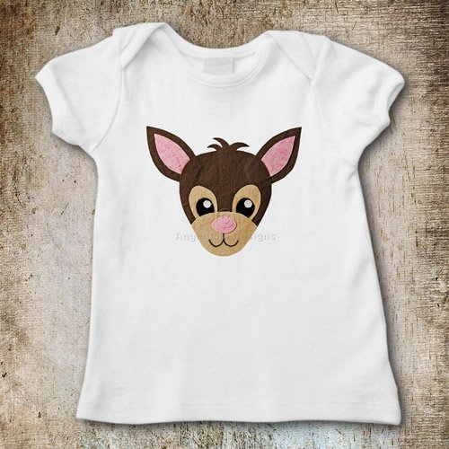 Deer Applique Template